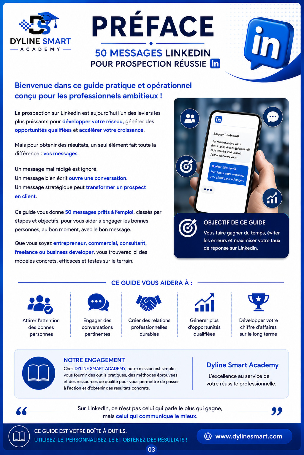 50 Messages LinkedIn pour une Prospection Réussie