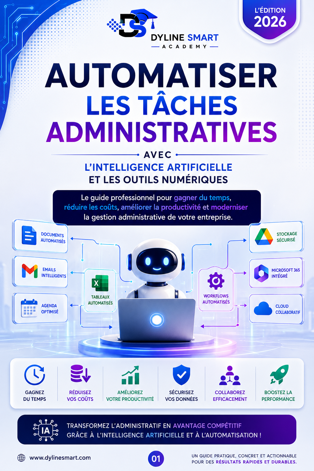 Automatiser la gestion administrative avec l’IA