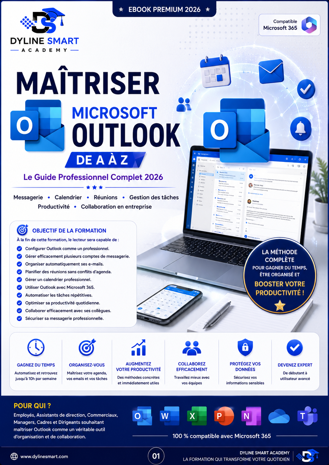 Maîtriser Outlook de A à Z avec DYLINE Smart